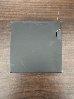 Black Single Watch Presentation Box w/ Clear Glass Window, Plastic, 1-3
