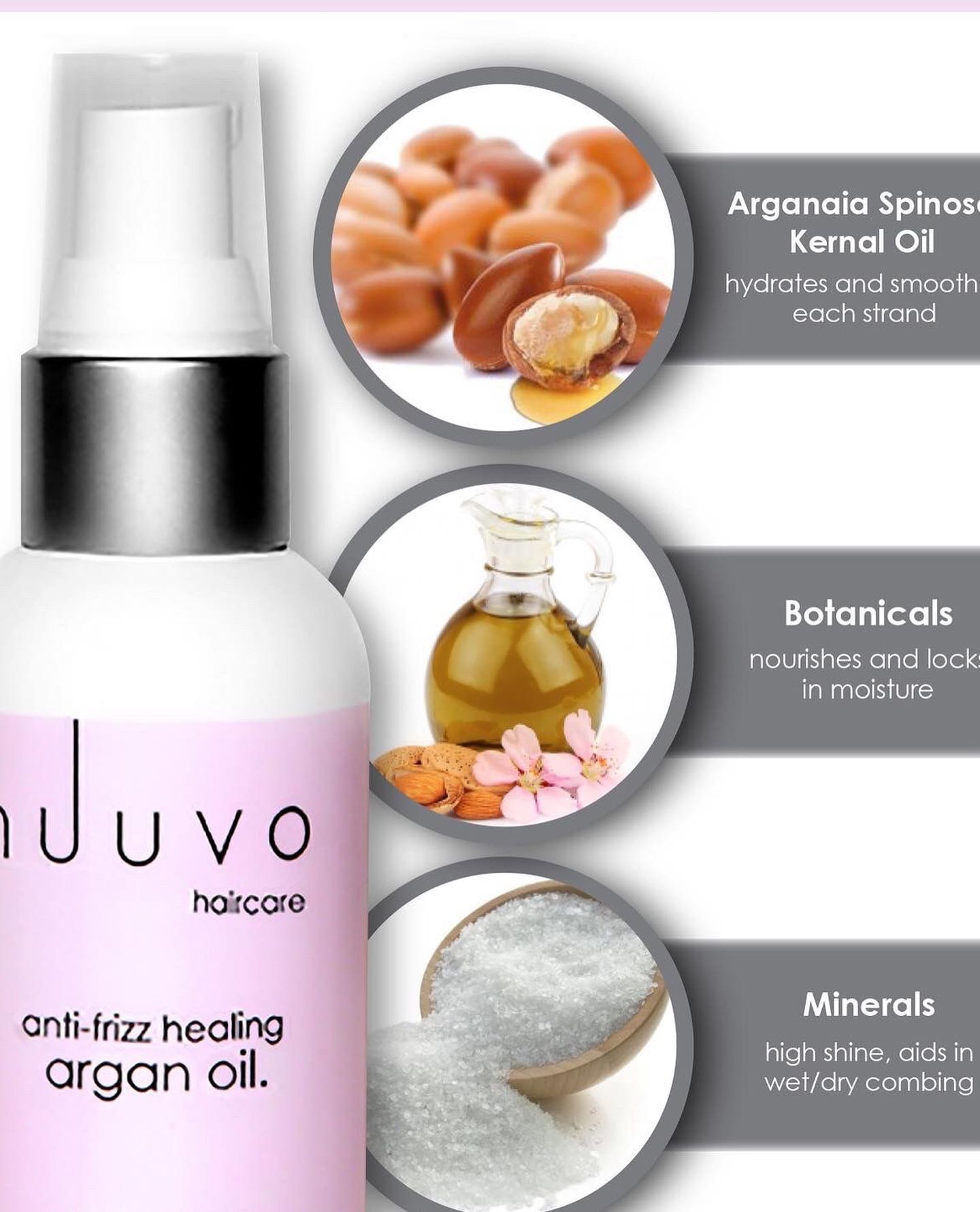 Salon Professional Anti Frizz Argan Oil Sale (1-Pack) - Get 50% OFF from Nuuvo Haircare