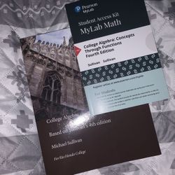 College Algebra Textbook & Code