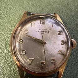 Vintage Elgin Sportsman 17J Manual Wind - Ref. 6941 - Swiss 823 Movement Running