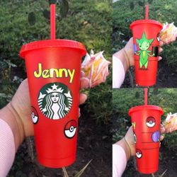 Custom Starbucks Limited Edition Color Changing Tumbler Cup