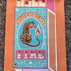 Tiger Canvas Wall Poster