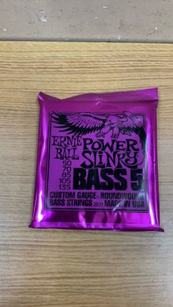 ERNIE BALL POWER SLINKY BASS 5.