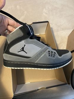 Jordan 1 flight grey/black