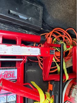Lawnmower jack 500 pounds max