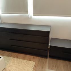 Modloft Jane Dresser & Jane Nightstand Set