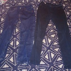 Mens Levi's 30x30 & Abercrombie 30x32 pants both for $10