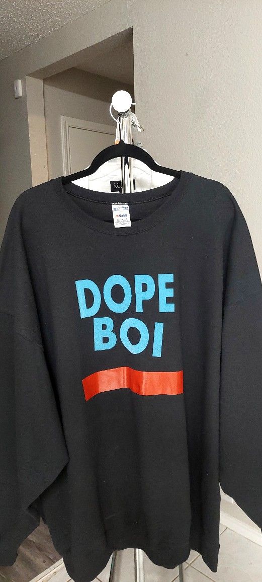 Vintage Dope Boy Graphic Sweatshirt, sz 4XL, $12, GLENN HEIGHTS TX PPU OR SHIPPING AVAILABLE