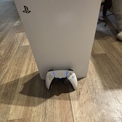 PS5 With A Controller 