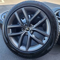 22" Range Rover 2024 OEM Wheels And Tires 