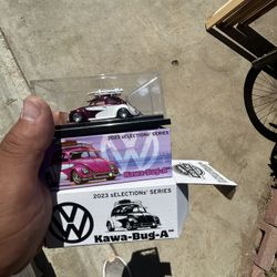 HOTWHEELS RLC PINK KAWA BUG