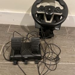 PS4/PS5 Racing Wheel + Pedals