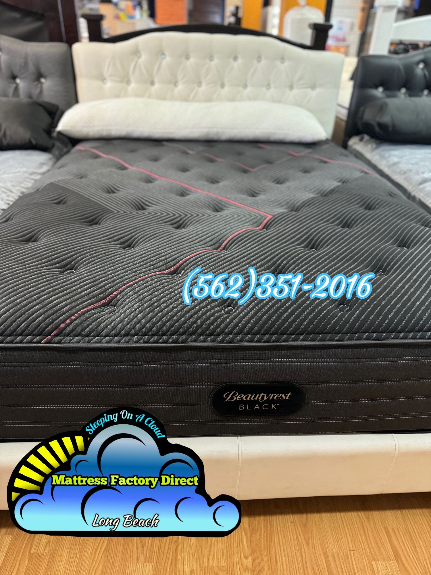 Beautyrest Queen Mattress And Boxspring Bed Set New Cama