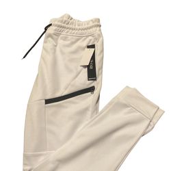 WTO02 Fleece Seamed Boys Oatmeal Jogger Sweatpants