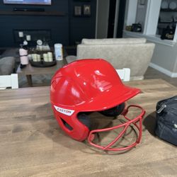 Easton Red Helmet 