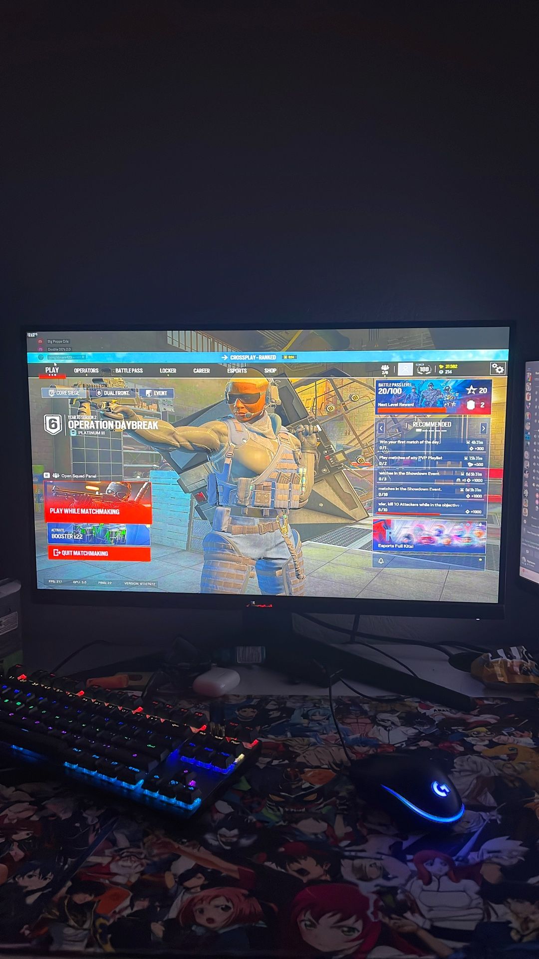 ASUS TUF Gaming 27" 1080P Monitor, IPS Panel, 280Hz, G-SYNC Compatible, 1ms Response