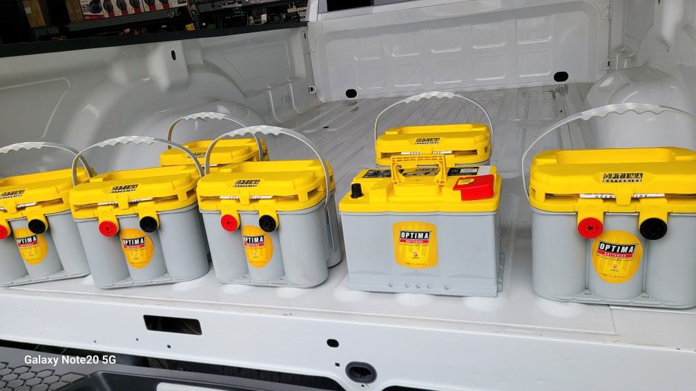OPTIMA Batteries OPT8014-045 8014-045 D34/78 YellowTop Dual Purpose car truck Battery. Bateria Para Carro Camioneta

PRICE IS FIRM. Optima yellow top 