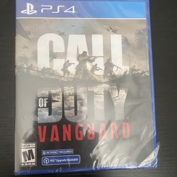Call Of Duty Vanguard For PS4 Brand New Sealed 