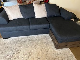 Navy Blue Couch
