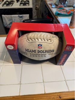 Vintage Miami Dolphins Commemorative Limited Edition Football