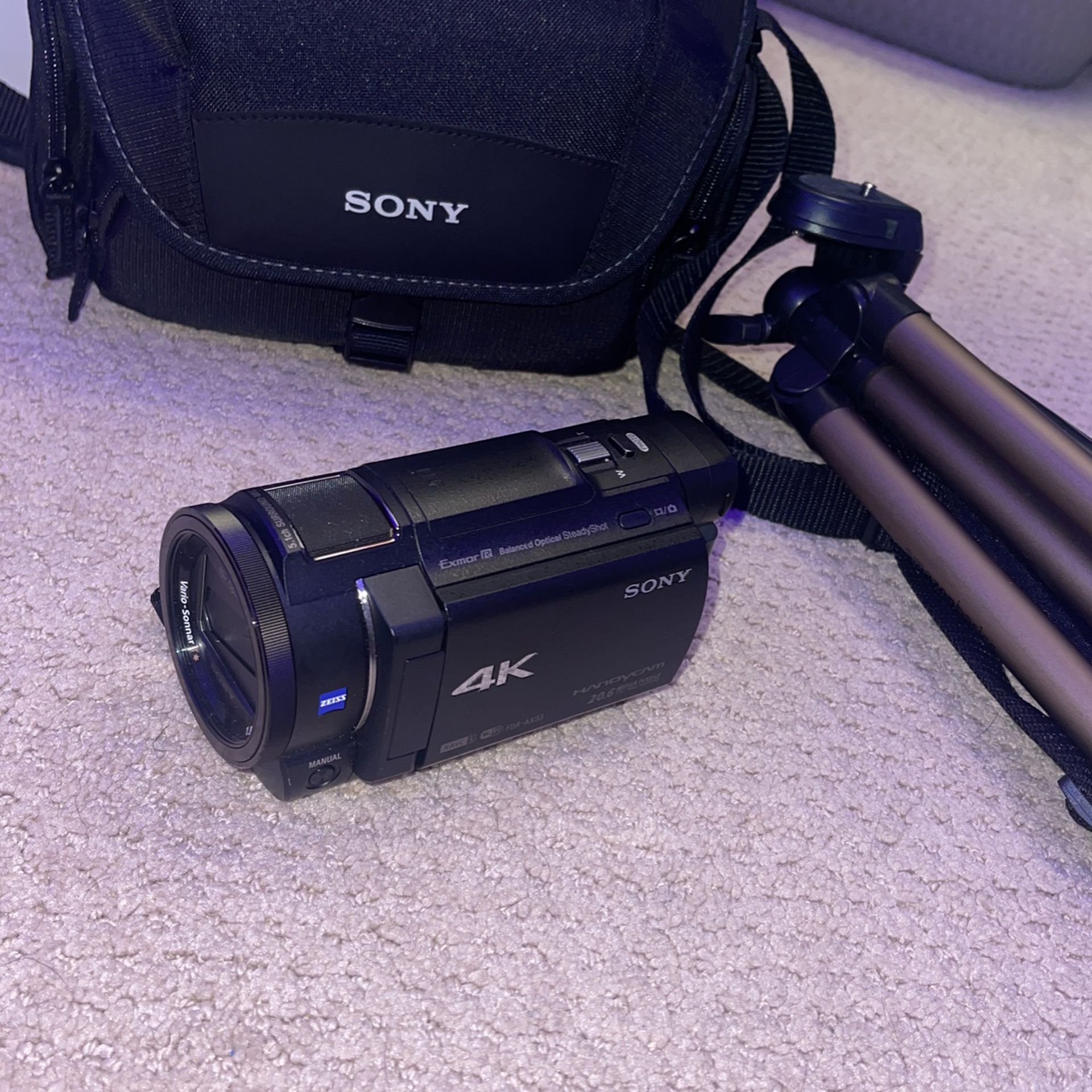 Sony 4K Handy cam Video Camera (FDR-AX33)