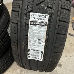 Brand New 275/55/20 Cooper Discover Srx Tires $400 Off