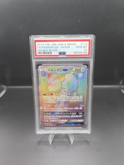 PSA 10 Persian GX Hyper Rare Japanese Pokemon Card