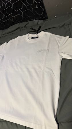 White Amiri tee
