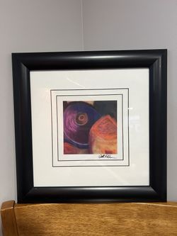 Framed Art Piece 14” X 14”