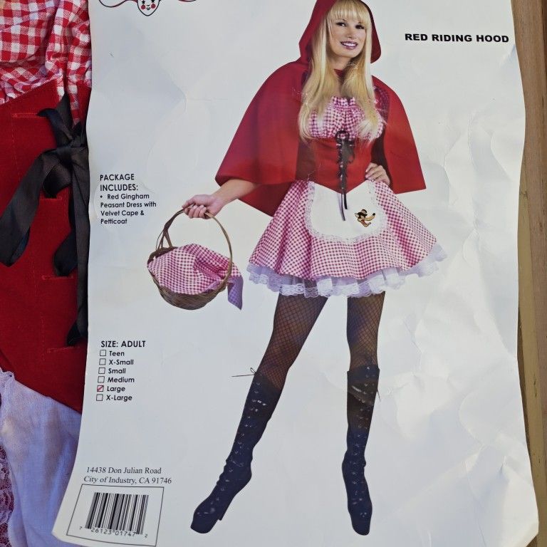 Red Riding Hood Costume