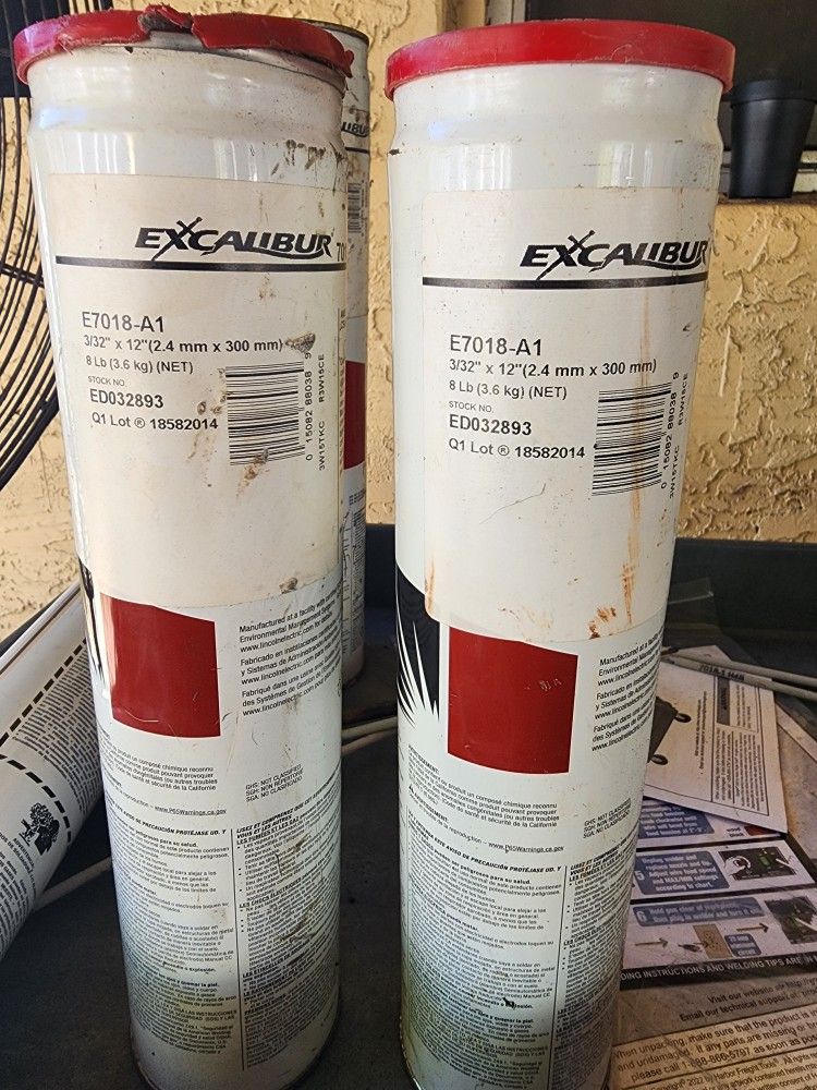 New / Welding Rods / $55 Each / Fort Lauderdale 