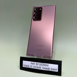 Samsung Galaxy Note 20 Ultra 5G - Pay $1 DOWN AVAILABLE - NO CREDIT NEEDED