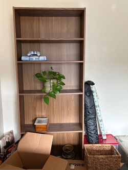 Wooden Bookshelf