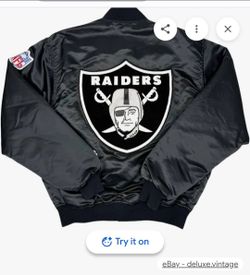 Vintage raiders coats must have for true raider fan