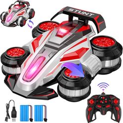 High Speed Drift RC Morphing Stunt Car, 360 Degree Rotating RC car, 6 7 8 9 10 11 12 Year Old Boys and Girls Birthday Gift