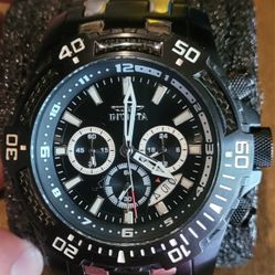 Invicta Pro Diver Chronograph Black Dial Men's Watch 26745