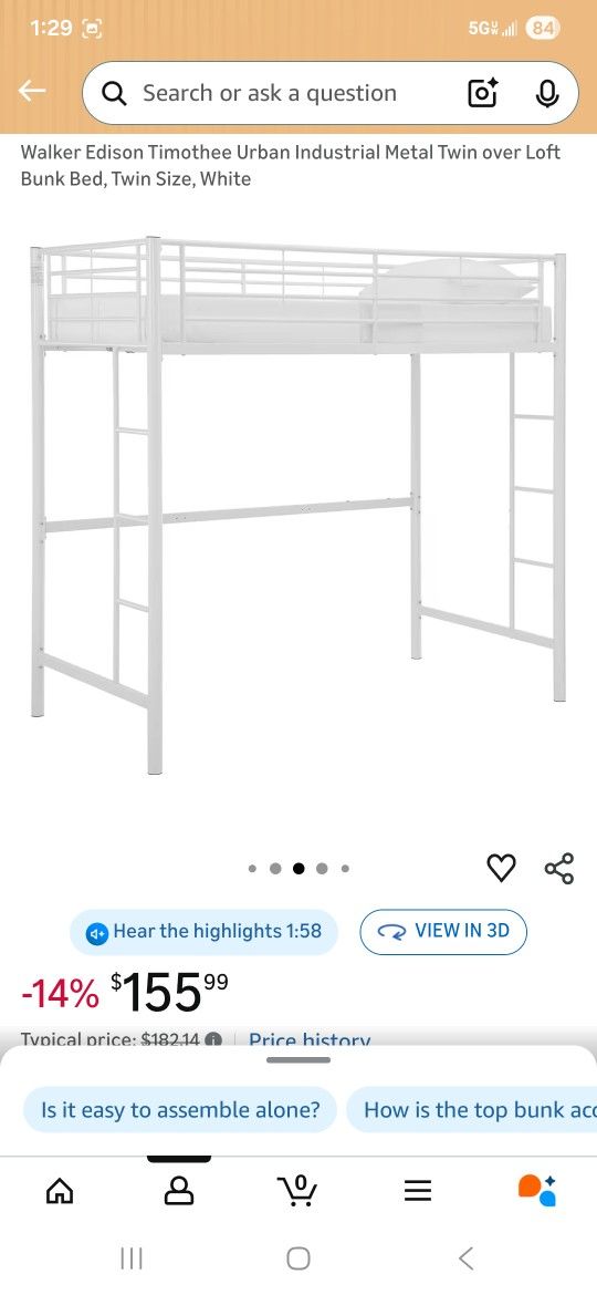 Twin Loft Bed