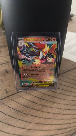 Mega delphox ex, straight to sleeve after pull