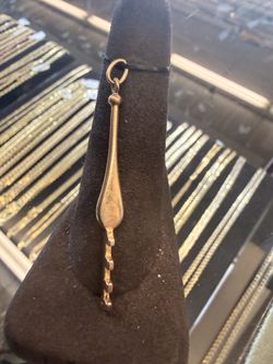 10KT Key Pendant 38864-1