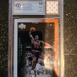 Michael Jordan Gem Mint 10 Graded Card