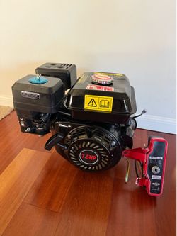 NEW 7.5 HP OHV Gas Engine w/ Electric Start