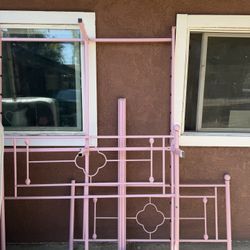 Pink Bed Frame 