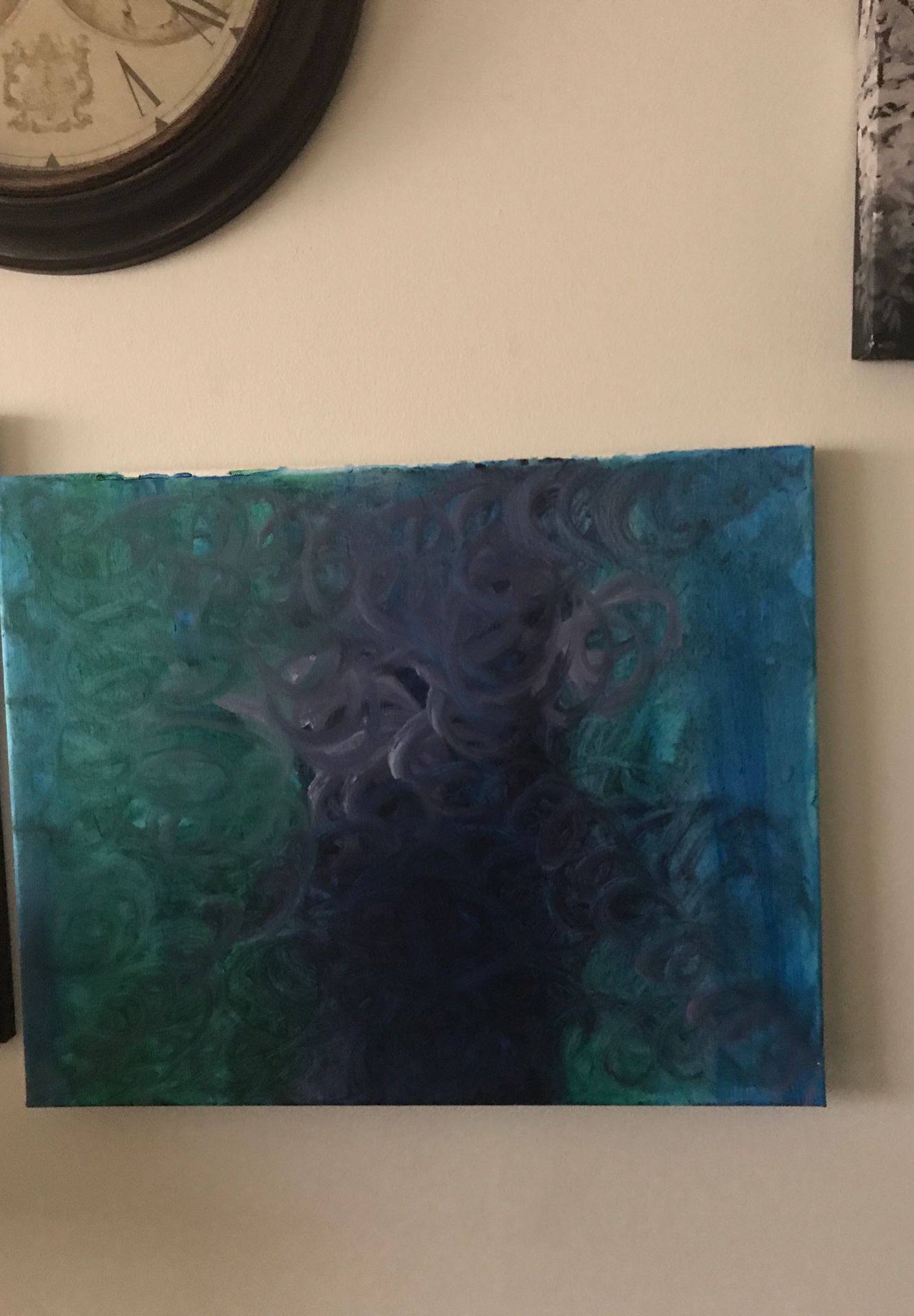 Original Acrylic painting on 20 x 16 in canvas