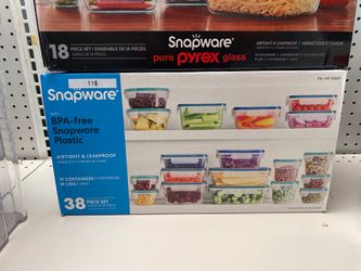 Snapware 38 pc set