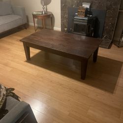 New Real Wood Coffee Table