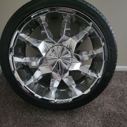 22" 5x115 Rims 