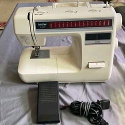 Brother XL-3200 Sewing Machine With Foot Pedal Power Cord