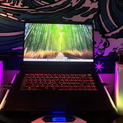 Gaming Laptop : MSI GF63 Thin 9SC with Laptop Fan and Gaming Mouse