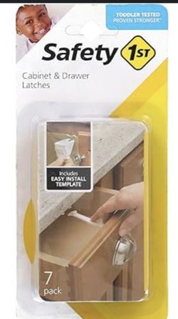 Cabinet & Drawer Latch - Safety 1st (14 pack)