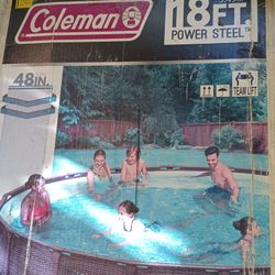 Coleman 18ft Power Steel 48in Pool